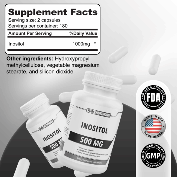 Inositol 500 Mg - Image 3