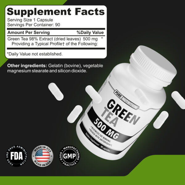 Green Tea 500 Mg - Image 3