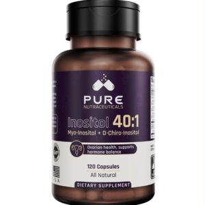 Inositol 40:1 myo inositol D-chiro 120 caps