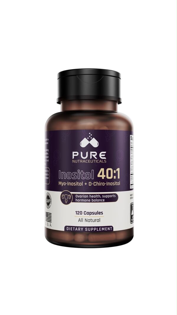 Inositol 40:1 myo inositol D-chiro 120 caps